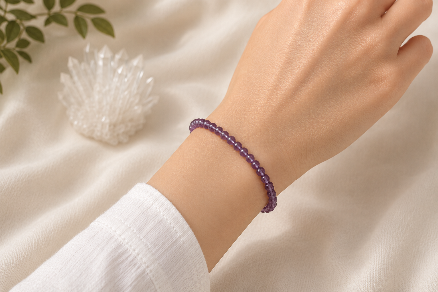 4mm bracelet on hand